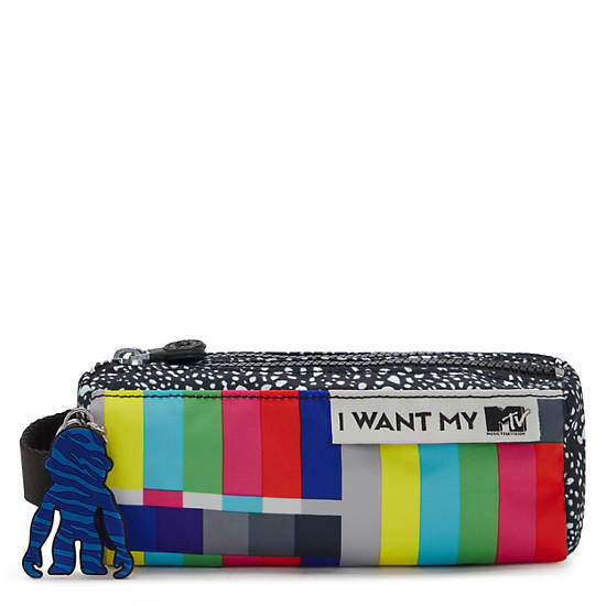 Plecaki Kipling Allie MTV Pencil Case Kolorowe | PL 1174ZU